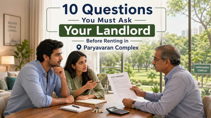 10 Questions You Must Ask Your Landlord Before Renting in Paryavaran Complex