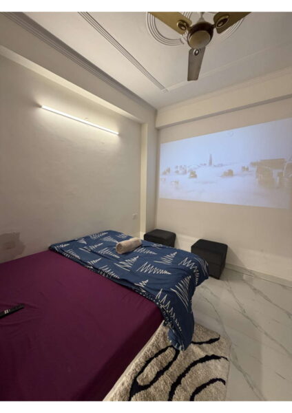 1 BHK + 1 Bath (425 sqft) Builder Floor for Rent in Block D, Paryavaran Complex