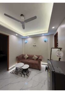 1 BHK + 1 Bath (415 sqft) Builder Floor for Rent in Block A, Paryavaran Complex