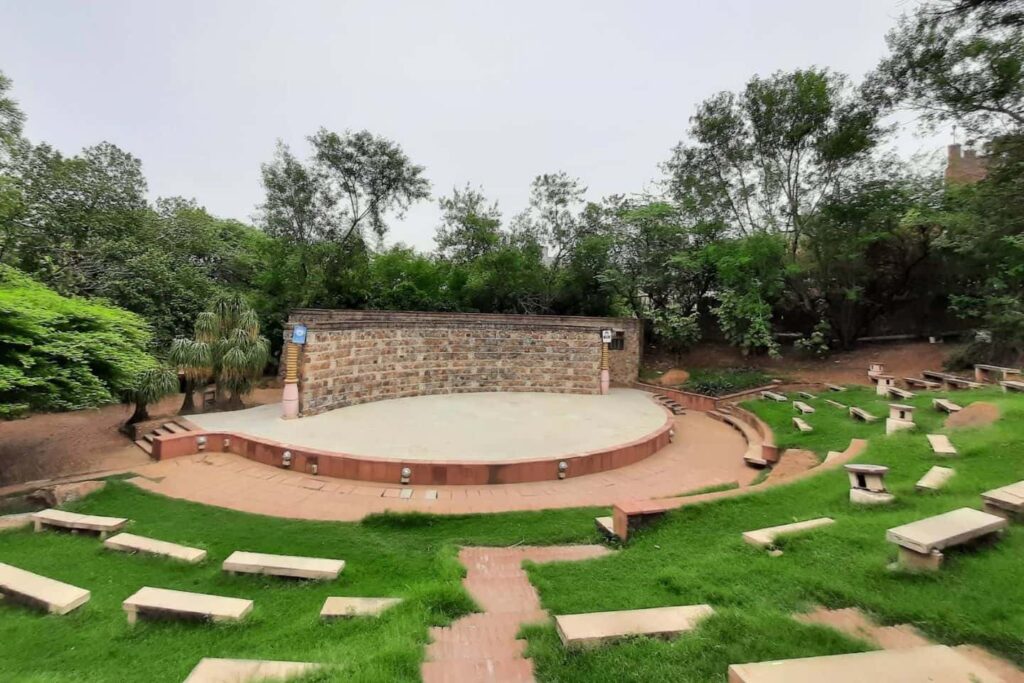 open-air amphitheatre of Garden if Five Senses