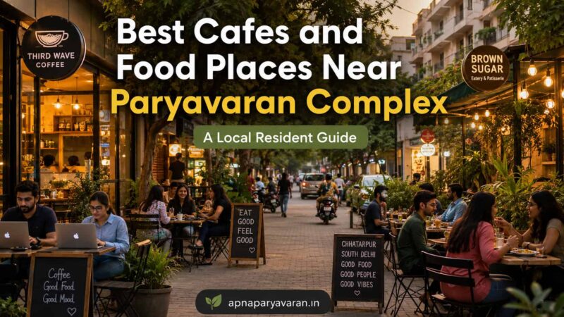 Best Cafes and Food Places Near Paryavaran Complex, South Delhi