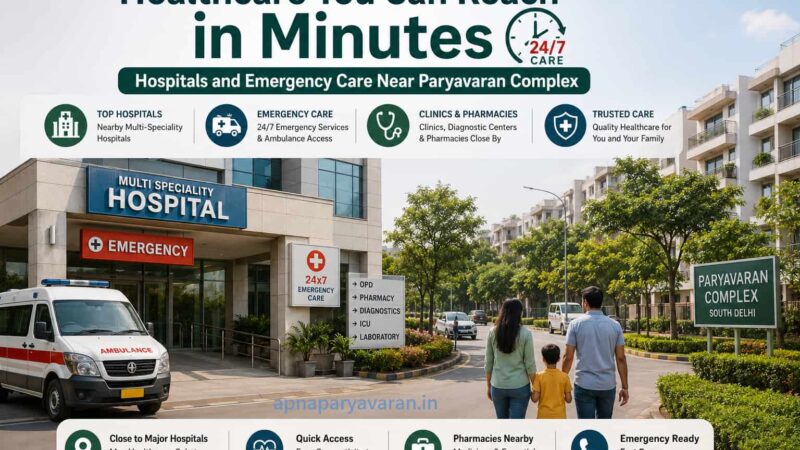 Healthcare You Can Reach in Minutes: Hospitals and Emergency Care Near Paryavaran Complex