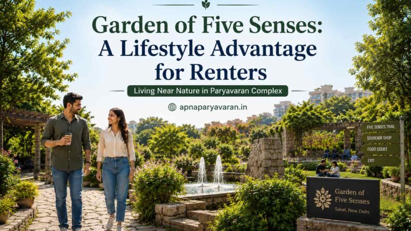 The Garden of Five Senses Is a Lifestyle Advantage for Renters in Paryavaran Complex