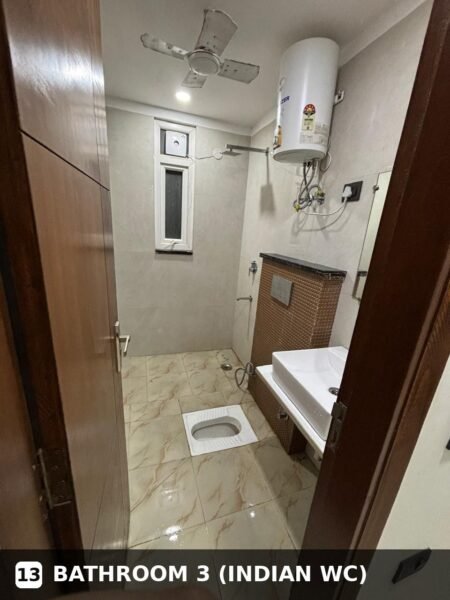3 BHK + 3 Bath (1,605 sqft) Flat/Apartment for Rent in Block A, Freedom Fighters Enclave