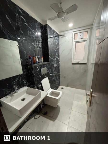 3 BHK + 3 Bath (1,605 sqft) Flat/Apartment for Rent in Block A, Freedom Fighters Enclave